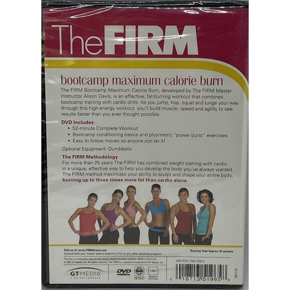 Alison Davis - The FIRM Bootcamp Maximum Calorie Burn 2007 Gaiam Mod New Workout - Picture 5 of 7